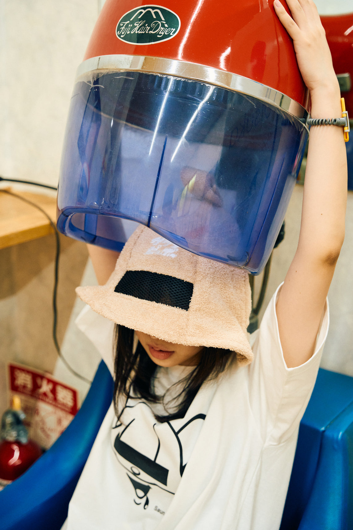 泉州タオルサウナハット サウナピーポー (うすちゃ) - KIMARI SAUNA SUPPLY