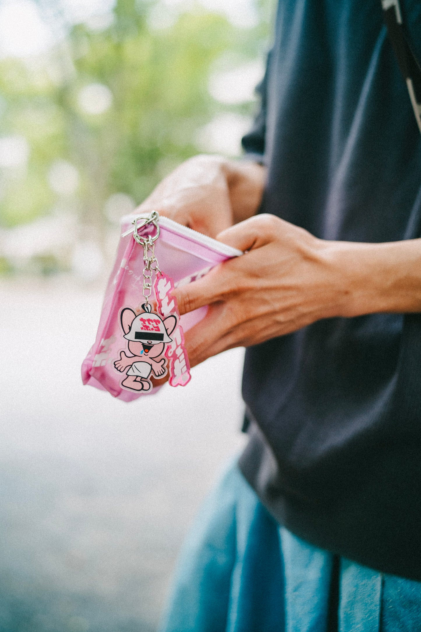 サウナピーポーPVCお風呂ポーチ(ピンク) - KIMARI SAUNA SUPPLY