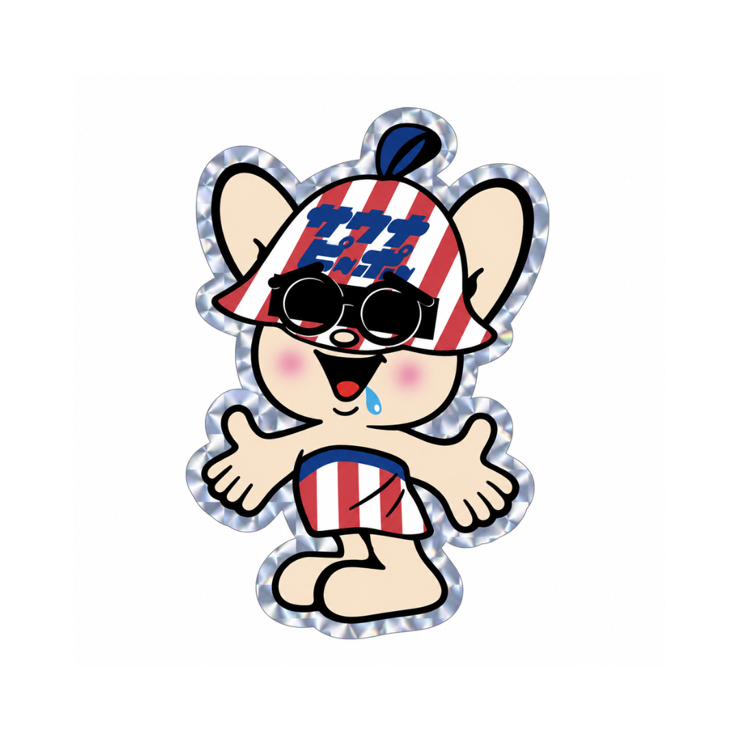 “サウナピーポーくん”STICKER SP-X11 くいだおれ?