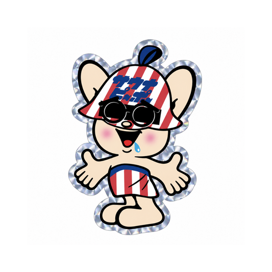 “サウナピーポーくん”STICKER SP-X11 くいだおれ?