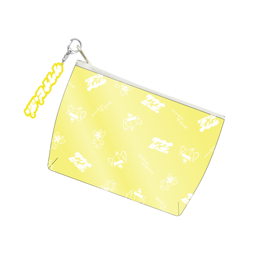 サウナピーポーPVCお風呂ポーチ(イエロー) - KIMARI SAUNA SUPPLY