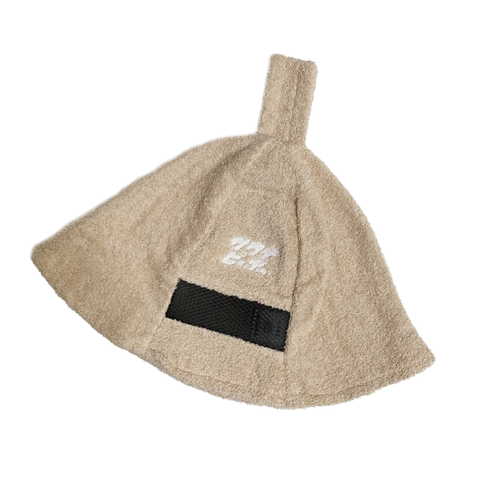 泉州タオルサウナハット サウナピーポー (うすちゃ) - KIMARI SAUNA SUPPLY