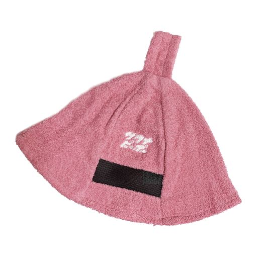 泉州タオルサウナハット サウナピーポー (あやめ) - KIMARI SAUNA SUPPLY