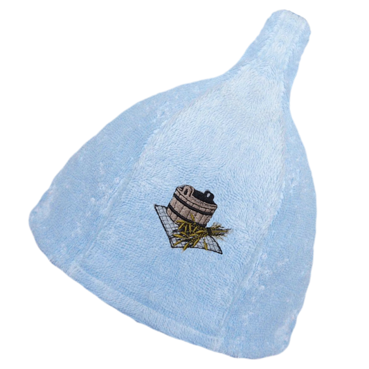 【キマリサウナサプライ】サウナハット(ライトブルー) - KIMARI SAUNA SUPPLY