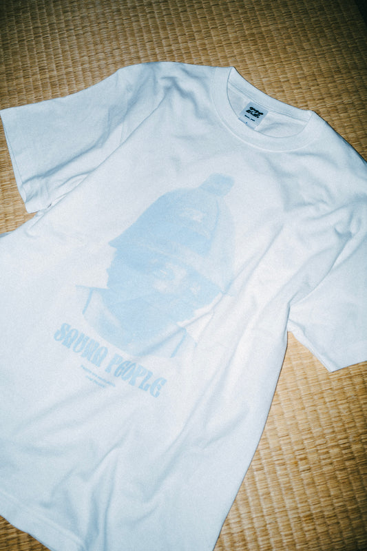 偉人サウナピーポーTEE (ホワイト)