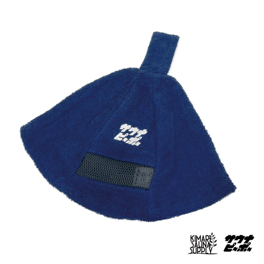 泉州タオルサウナハット サウナピーポー （こん） - KIMARI SAUNA SUPPLY