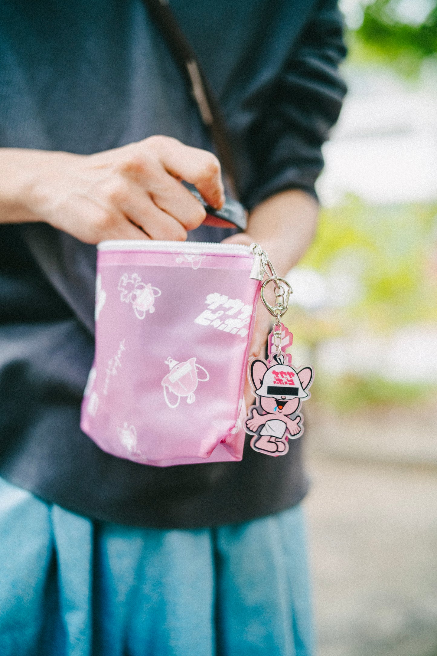 サウナピーポーPVCお風呂ポーチ（ピンク） - KIMARI SAUNA SUPPLY