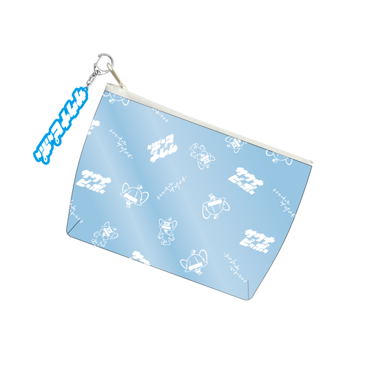 サウナピーポーPVCお風呂ポーチ（ブルー） - KIMARI SAUNA SUPPLY