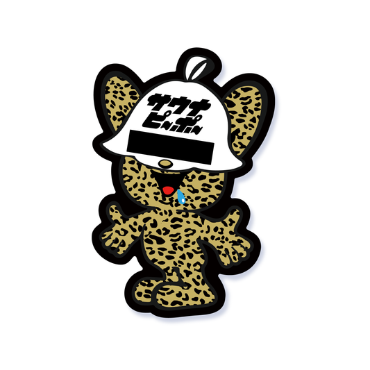 “サウナピーポーくん”STICKER / SP-X05 Leopard - KIMARI SAUNA SUPPLY